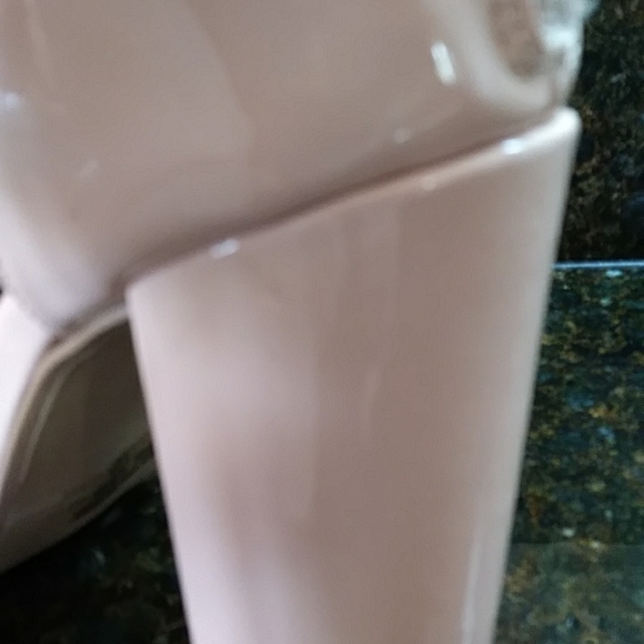 Charlotte Russe Y2k Studded Quecy Chunky Block Heels 10 Nude - Picture 10 of 16